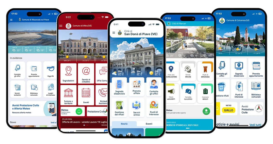 Sviluppo app per la pubblica amministrazione