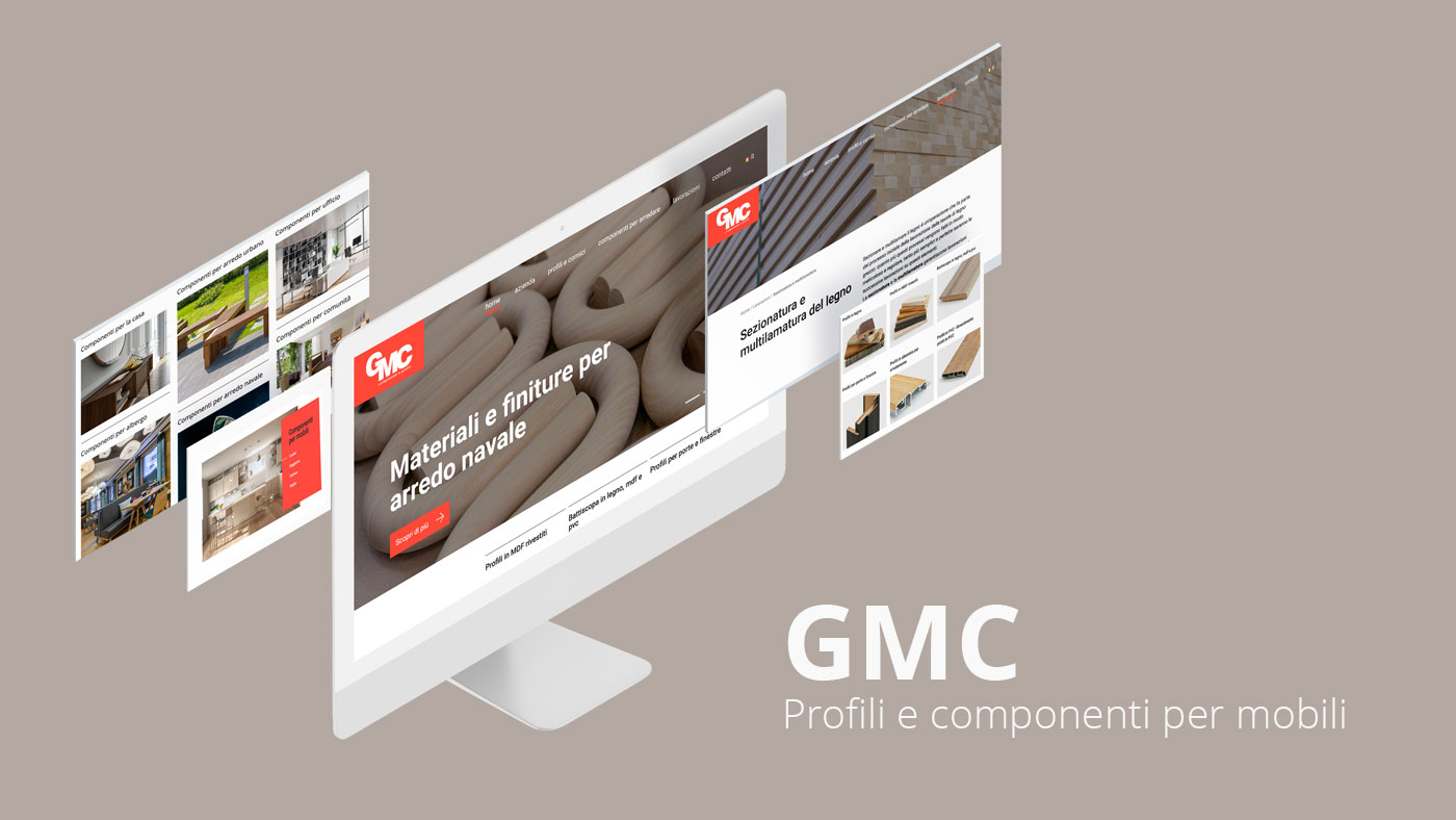 Nuovo sito GMC Componenti e profili